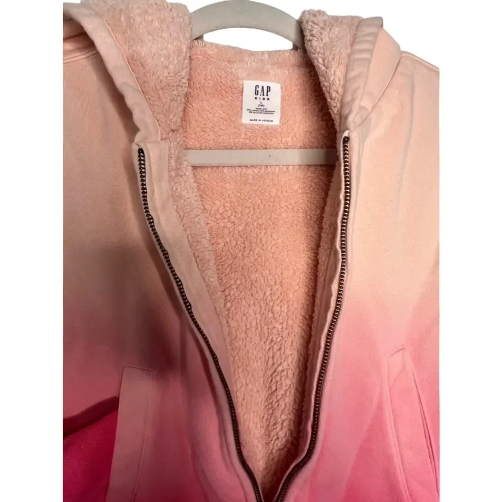 Gap Girl's Tie Dye Hoodie Cropped Size L10